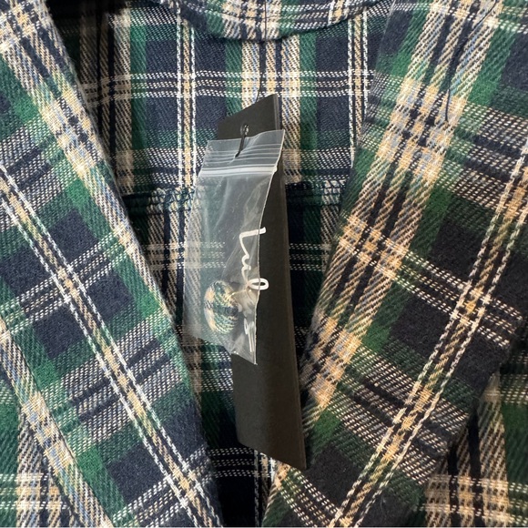 Lulu’s NWT Autumnal Attitude Navy Blue Plaid Skater‎ Mini Dress With Pockets S - Picture 7 of 16